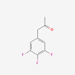 molecular formula C9H7F3O B7989840 1-(3,4,5-Trifluorophenyl)propan-2-one 