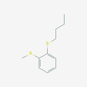 molecular formula C11H16S2 B7989860 2-(n-Butylthio)phenyl methyl sulfide 