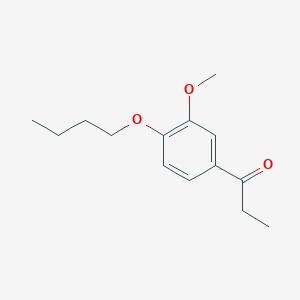 4'-n-Butoxy-3'-methoxypropiophenone