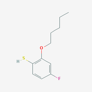 4-Fluoro-2-n-pentoxythiophenol