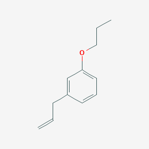 molecular formula C12H16O B7990098 3-(3-n-Propoxyphenyl)-1-propene 