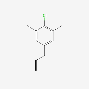 molecular formula C11H13Cl B7990113 3-(4-Chloro-3,5-dimethylphenyl)-1-propene 