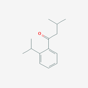molecular formula C14H20O B7990181 2'-iso-Propyl-3-methylbutyrophenone 