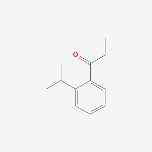 molecular formula C12H16O B7990203 2'-iso-Propylpropiophenone 