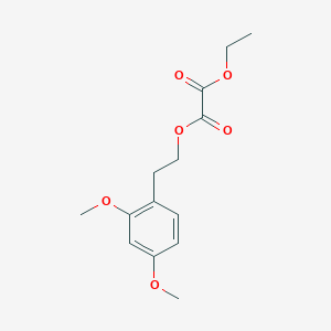 O1-[2-(2,4-Dimethoxyphenyl)ethyl] O2-ethyl oxalate