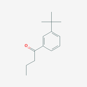 molecular formula C14H20O B7990232 3'-tert-Butylbutyrophenone 