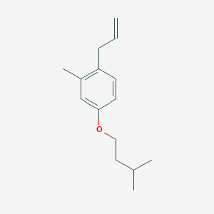 molecular formula C15H22O B7990313 3-(2-Methyl-4-iso-pentoxyphenyl)-1-propene 