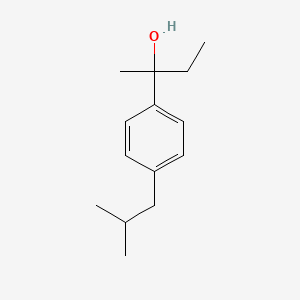 molecular formula C14H22O B7990500 2-(4-iso-Butylphenyl)-2-butanol 