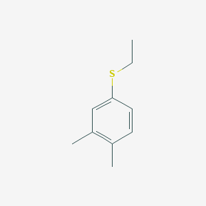 molecular formula C10H14S B7990541 3,4-Dimethylphenyl ethyl sulfide 