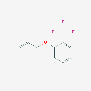 molecular formula C10H9F3O B7990567 2-Allyloxy-benzotrifluoride 