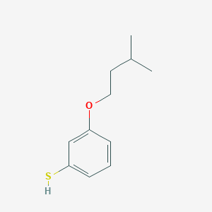 molecular formula C11H16OS B7990585 3-iso-Pentoxythiophenol 
