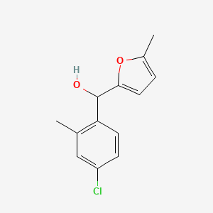 4-Chloro-2-methylphenyl-(5-methyl-2-furyl)methanol