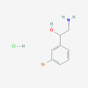 molecular formula C8H11BrClNO B079909 2-氨基-1-(3-溴苯基)乙醇盐酸盐 CAS No. 14615-28-2