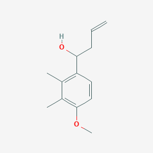 1-(4-Methoxy-2,3-dimethylphenyl)but-3-en-1-ol