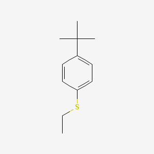 molecular formula C12H18S B7991000 4-tert-Butylphenyl ethyl sulfide CAS No. 30506-33-3