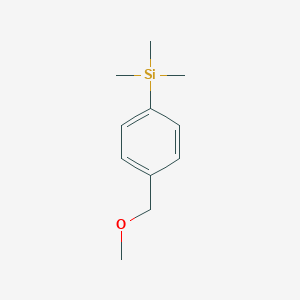 molecular formula C11H18OSi B7991043 1-(Trimethylsilyl)-4-(methoxymethyl)benzene 
