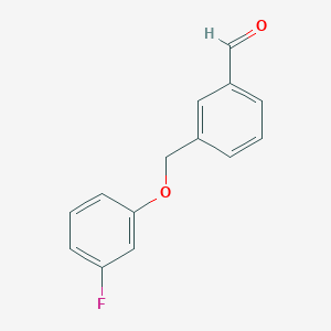 3-((3-Fluorophenoxy)methyl)benzaldehyde