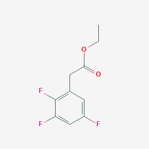 molecular formula C10H9F3O2 B7991112 Ethyl 2-(2,3,5-trifluorophenyl)acetate 
