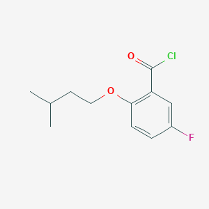 5-Fluoro-2-iso-pentoxybenzoyl chloride