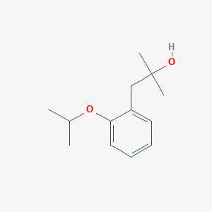 molecular formula C13H20O2 B7991243 1-(2-Isopropoxyphenyl)-2-methylpropan-2-OL CAS No. 1443307-12-7