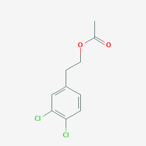 molecular formula C10H10Cl2O2 B7991287 3,4-Dichlorophenethyl acetate 
