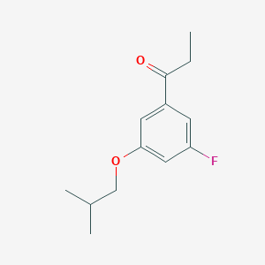 3'-iso-Butoxy-5'-fluoropropiophenone