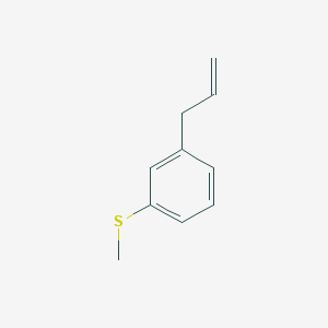 molecular formula C10H12S B7991368 3-[3-(Methylthio)phenyl]-1-propene 