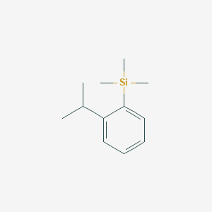 molecular formula C12H20Si B7991486 1-(Trimethylsilyl)-2-iso-propylbenzene 