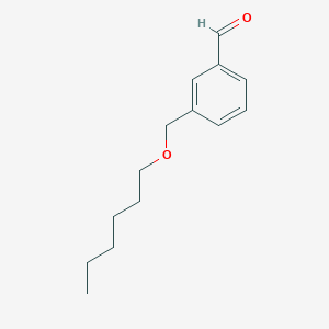 3-[(n-Hexyloxy)methyl]benzaldehyde