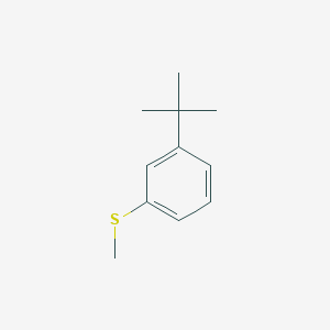 molecular formula C11H16S B7991552 3-tert-Butylphenyl methyl sulfide 