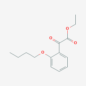 Ethyl 2-n-butoxybenzoylformate