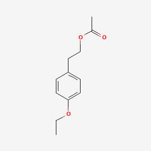 molecular formula C12H16O3 B7991661 2-(4-Ethoxyphenyl)ethyl acetate CAS No. 22532-53-2