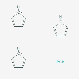 molecular formula C15H15Pr B079917 三(环戊二烯基)镨 CAS No. 11077-59-1