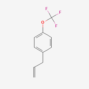 molecular formula C10H9F3O B7991731 3-[4-(Trifluoromethoxy)phenyl]-1-propene 