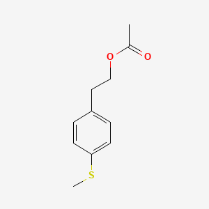 molecular formula C11H14O2S B7991754 4-(Methylthio)phenethyl acetate 