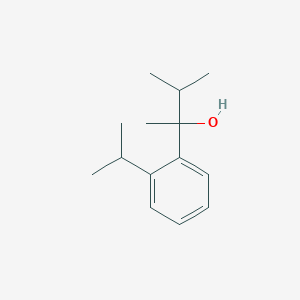 molecular formula C14H22O B7991866 2-(2-iso-Propylphenyl)-3-methyl-butan-2-ol 