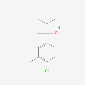 2-(4-Chloro-3-methylphenyl)-3-methyl-butan-2-ol