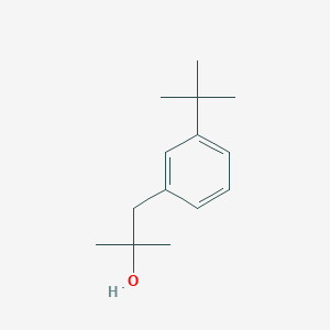 molecular formula C14H22O B7991914 1-(3-tert-Butylphenyl)-2-methyl-2-propanol 