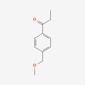 molecular formula C11H14O2 B7991951 1-(4-(Methoxymethyl)phenyl)propan-1-one 