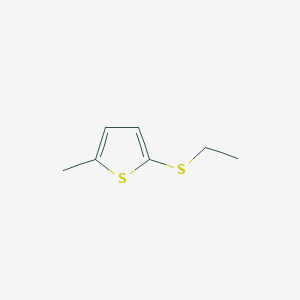 molecular formula C7H10S2 B7992050 Ethyl 5-methyl-2-thienyl sulfide 