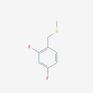 molecular formula C8H8F2S B7992085 2,4-Difluorobenzyl methyl sulfide 