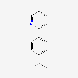 molecular formula C14H15N B7992112 2-(4-异丙基苯基)吡啶 