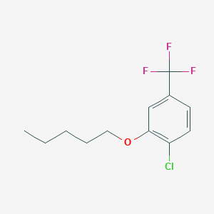 4-Chloro-3-n-pentoxybenzotrifluoride