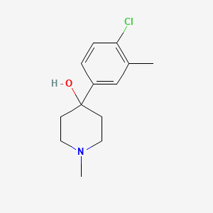 4-(4-Chloro-3-methylphenyl)-4-hydroxy-1-methylpiperidine