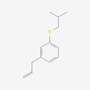 molecular formula C13H18S B7992163 3-(3-iso-Butylthiophenyl)-1-propene 