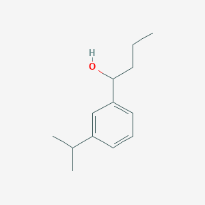 molecular formula C13H20O B7992221 1-(3-iso-Propylphenyl)-1-butanol 
