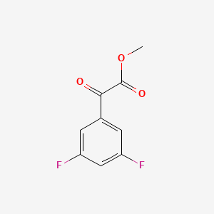 molecular formula C9H6F2O3 B7992230 Methyl 3,5-difluorobenzoylformate 