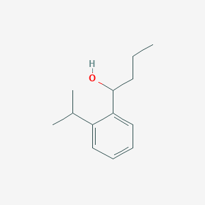 molecular formula C13H20O B7992274 1-(2-iso-Propylphenyl)-1-butanol 