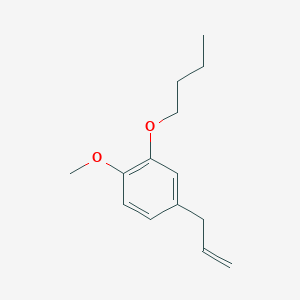 3-(3-n-Butoxy-4-methoxyphenyl)-1-propene