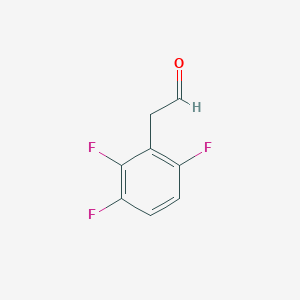 molecular formula C8H5F3O B7992422 (2,3,6-Trifluorophenyl)acetaldehyde 